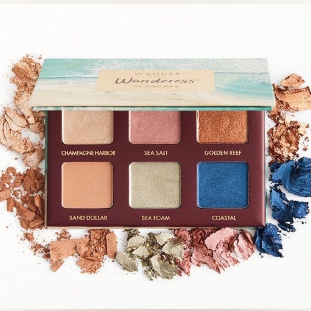 - Wander Beauty Eyeshadow Palette Wanderess Seascape